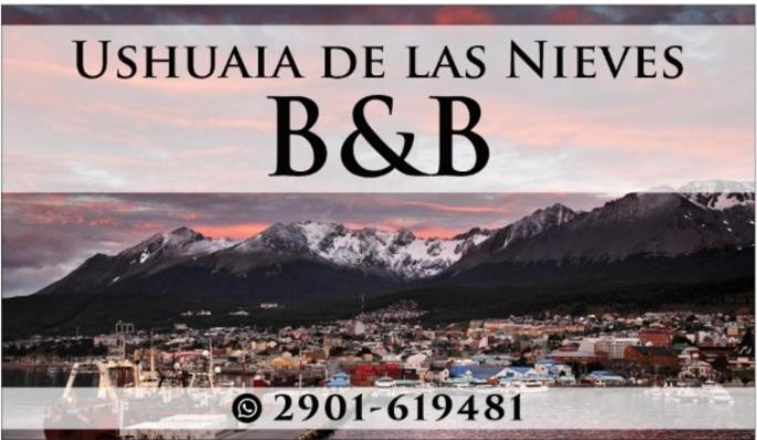 Ushuaia De Las Nieves B&B Exterior foto